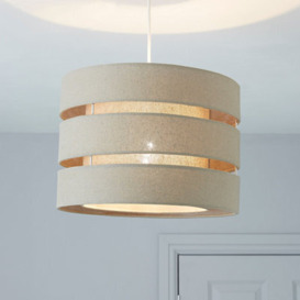 Trio Taupe Pendant Light Shade (D)35Cm