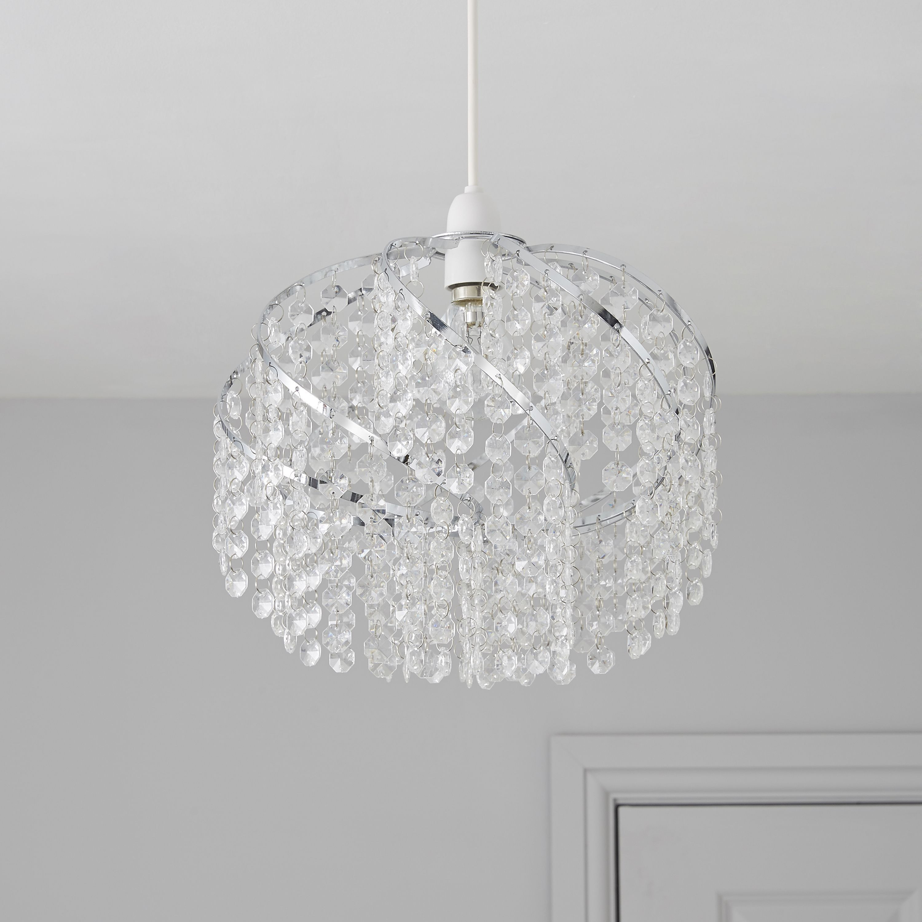 Carbuccia Clear Beaded Light Shade (D)300mm