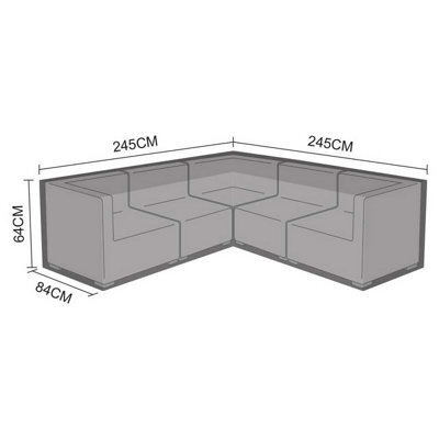 Nova Outdoor Living Nova Cover For Chelsea Corner Sofa Set
