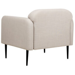 Beliani  Armchair Stouby Linen Taupe - thumbnail 6