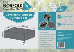Norfolk Leisure U Shaped Cover  L295Cm X W215Cm X H75Cm - thumbnail 2