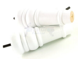 L&F 4 Replacement Furniture Feet White Turned Wooden Legs 165mm High Settee Chairs Sofas Footstools M8 (8mm) Tsp2071 - thumbnail 4