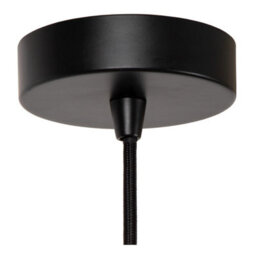 Lucide Danza Classic Pendant Light 40Cm - 1Xe27 - Black - thumbnail 7