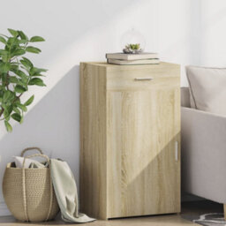 Vidaxl Sideboard Sonoma Oak 50X42.5X93 Cm Engineered Wood - thumbnail 1