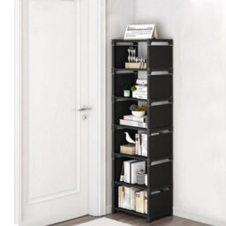 Thehotsale 27Cm W X 26Cm D X 107Cm H Plastic Freestanding Adjustable 7-Tier Shoe Storage Rack For Entryway Door - thumbnail 2