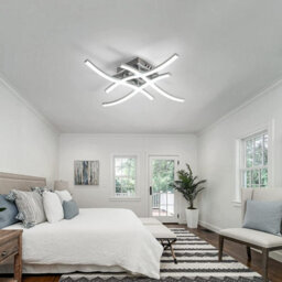 Pheashine Modern Led Pendant Ceiling Light,24W 2240Lm Cool White 6000K For Living Room Or Bedroom - thumbnail 3