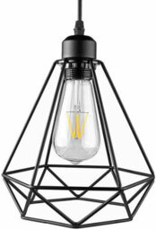 Vintage Industrial 1 To 3 Head Ceiling Pendant Light Metal Cage Led Hanging Lamp Fixture - thumbnail 7