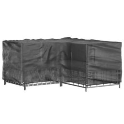 Vidaxl L-Shaped Garden Furniture Cover 16 Eyelets 215X215X90 Cm Garden Furniture Covers - thumbnail 9