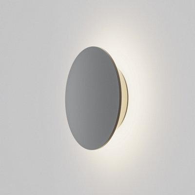 Luminosa Lighting Luminosa Wald Outdoor Modern Wall Lamp Graphite 3000K 1050Lm Ip65 - image 1