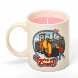 Steven Rhodes Your My Crush White Mug Candle With Rose & Vanilla Scent - thumbnail 2