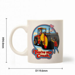Steven Rhodes Your My Crush White Mug Candle With Rose & Vanilla Scent - thumbnail 3