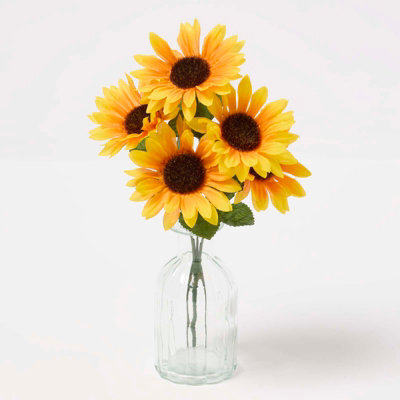 Homescapes Handmade Sunflower Artificial Bouquet - image 1