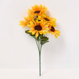 Homescapes Handmade Sunflower Artificial Bouquet - thumbnail 4