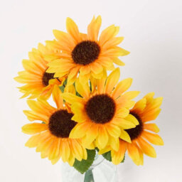 Homescapes Handmade Sunflower Artificial Bouquet - thumbnail 2