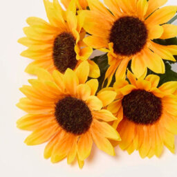 Homescapes Handmade Sunflower Artificial Bouquet - thumbnail 6