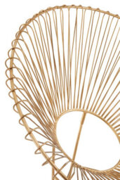 Orsina Modern Iron Chair With Hairpin Legs, Statement Accent Chair For Livingroom, Stylish Livingroom Chair - thumbnail 5