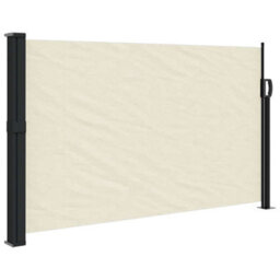 Walplus Retractable Side Awning Garden Sun Shade Canopy Gazebo For Back Door, Porch, Patio Cream 120X500 Cm - thumbnail 2