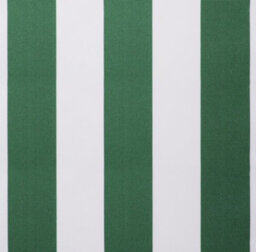 Primrose Awnings Replacement Green And White Stripe Cover For 3.5M X 2.5M Includes Valance - thumbnail 1