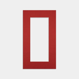 Ak Frames 16X9 Crimson Picture Mounts To Fit 12X5 Aperture Size - Mount Board Only (No Frame Included) - thumbnail 1