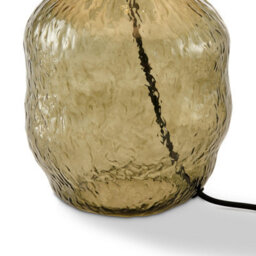 Furniturebox Uk Flynn Green Glass Table Lamp - thumbnail 7