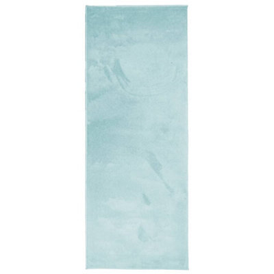 Berkfield Modern Rug Oviedo Short Pile Green 80X200 Cm