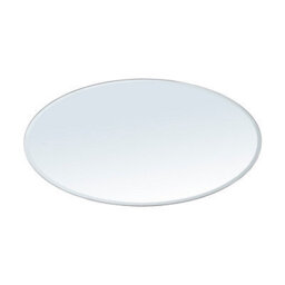 Thehotsale Bathroom Glass Oval Mirror Wall Mount 40Cm(W) X 60Cm(H) - thumbnail 4