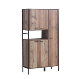 Timber Art Design Kitchen Dresser Dining Room Display Larder Cabinet Pantry Cupboard - thumbnail 2