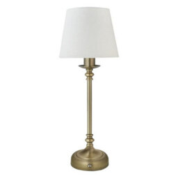 Pagazzi Lighting Pagazzi Fable Antique Brass Led Rechargeable Touch Table Lamp - thumbnail 7