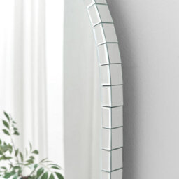 Furniturebox Uk Disco Large Glam Overmantel Arch Wall Mirror - thumbnail 3