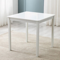 MCC Direct Solid Wooden Kitchen Dining Table And 2 Chairs White By Mcc - thumbnail 3