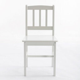 MCC Direct Solid Wooden Kitchen Dining Table And 2 Chairs White By Mcc - thumbnail 4