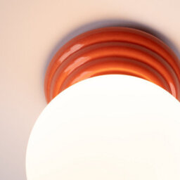 Luminosa Lighting Luminosa Zori Bathroom Ceiling Light Peach 1X G9Ip44 - thumbnail 5