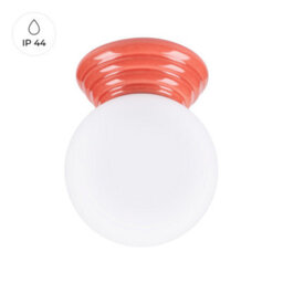 Luminosa Lighting Luminosa Zori Bathroom Ceiling Light Peach 1X G9Ip44