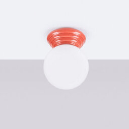 Luminosa Lighting Luminosa Zori Bathroom Ceiling Light Peach 1X G9Ip44 - thumbnail 3