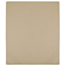 Walplus Jersey Fitted Sheet Taupe 140X200 Cm Cotton
