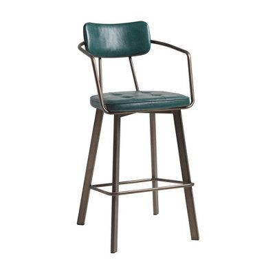 Cuzet Barstool - Old Anvil - Vintage Teal - image 1