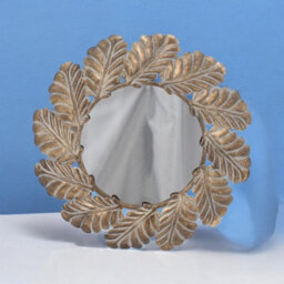 Minster Round Framed Mirror - Metal - L4 X W68 X H68 Cm - thumbnail 3