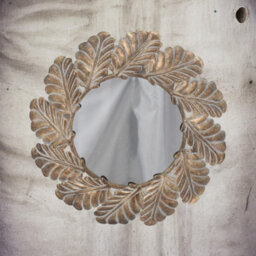 Minster Round Framed Mirror - Metal - L4 X W68 X H68 Cm - thumbnail 4