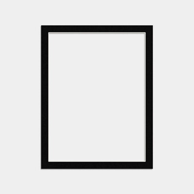 Ak Frames 90X70Cm Black Picture Mounts To Fit 80X60Cm Aperture Size - Mount Board Only (No Frame Included) - image 1