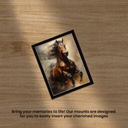 Ak Frames 90X70Cm Black Picture Mounts To Fit 80X60Cm Aperture Size - Mount Board Only (No Frame Included) - thumbnail 5