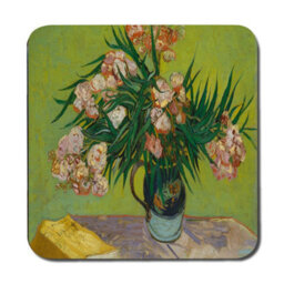 Benjamin Tate Design Van Gogh Style Flower Vase Placemats And Coasters Set - thumbnail 3