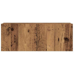 Berkfield 7 Piece Tv Cabinet Set Wall-Mounted Old Wood Engineered Wood - thumbnail 5