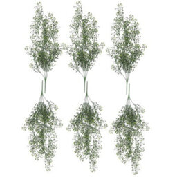 Leaf Pack Of 6 X Hanging Uv And Fire Resistant Artificial String Pearl Plant 75Cm - thumbnail 1