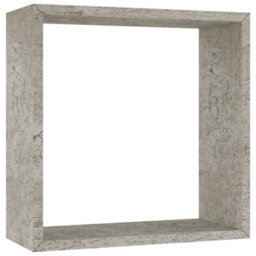 Berkfield Wall Cube Shelves 3 Pcs Concrete Grey - thumbnail 6