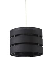 Trio Black Contemporary Cylinder Light Shade (D)28Cm - thumbnail 2