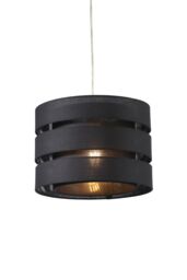 Trio Black Contemporary Cylinder Light Shade (D)28Cm - thumbnail 3