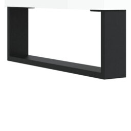 Walplus Shoe Cabinet High Gloss White 70X36X60 Cm Engineered Wood - thumbnail 9