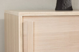 Lugo Tv Bench -  Whitewash Melamine Tv Unit -D 40 X H45 X W180Cm - thumbnail 2