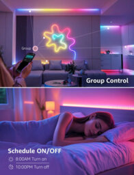 Lepro S1 Ai Smart Led Strip Light 10M Rgb+Ic, App & Voice Control, Works With Alexa, Google Home, Music Sync, Diy Rainbow Chasing - thumbnail 7