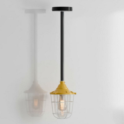 Ledsone Vintage Pendant Light For Kitchen Island - E27 Base Metal 80Cm Pipe Hanging Ceiling Light Fixtures For Bedroom - image 1